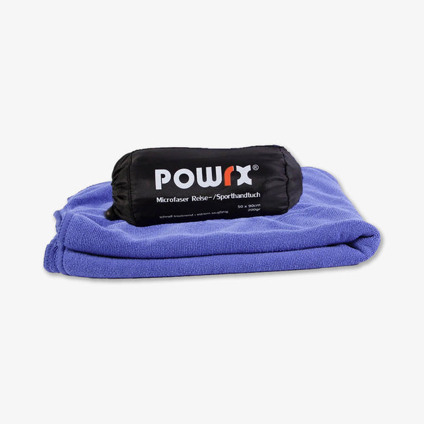 Sports towel / travel towel different sizes blue